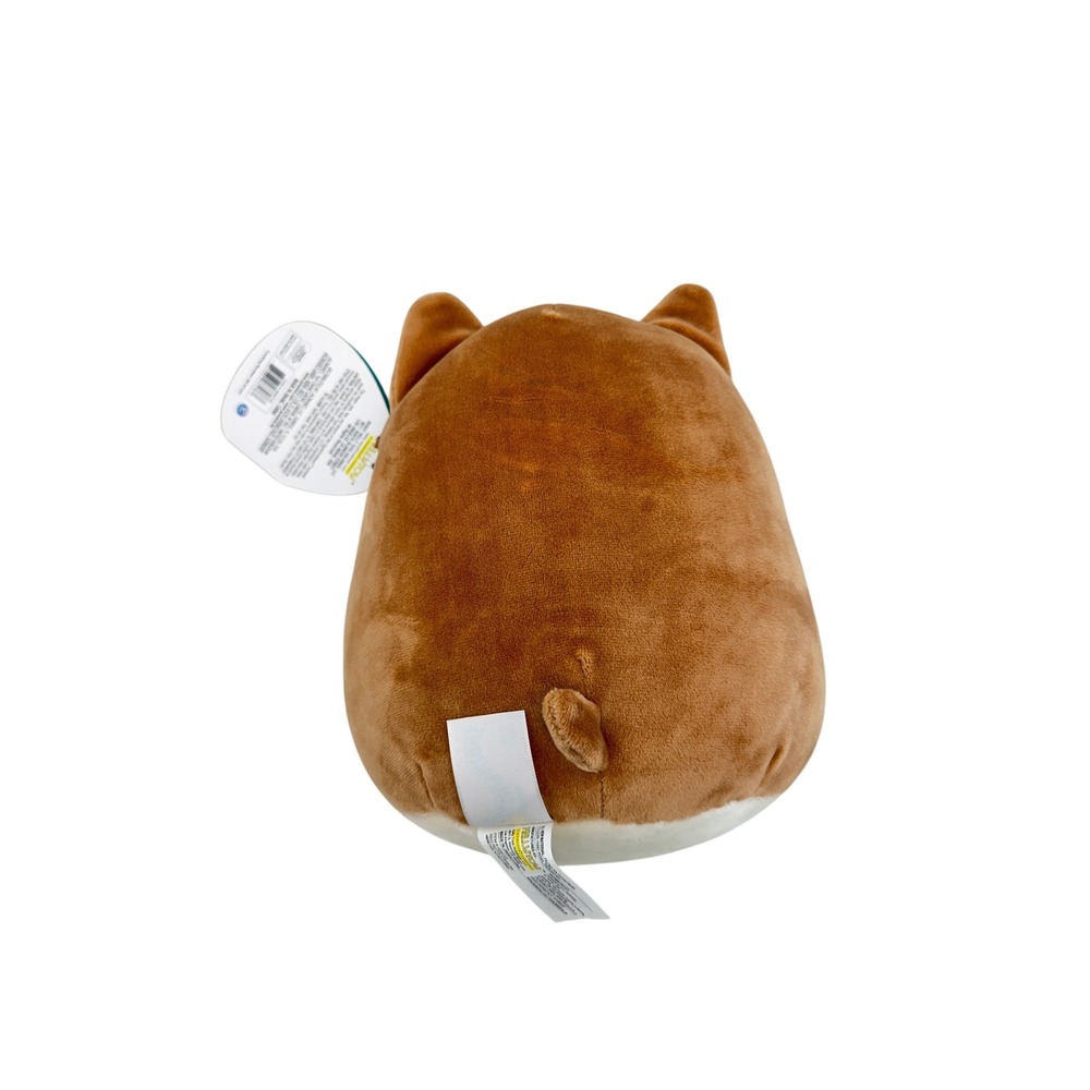 Squishmallows 7.5 Inch Regina the Corgi Dog Valentine Friend Plush - Picture 4 of 6
